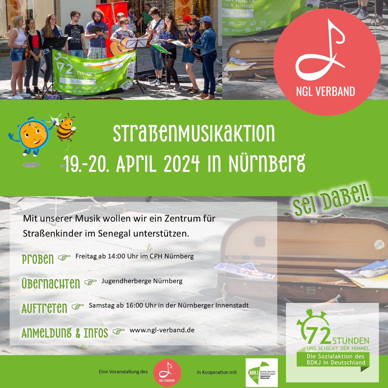 Straßenmusikaktion 2024